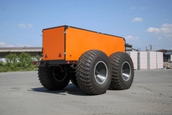Arctic version snowmobile trailer, model P-02.051A