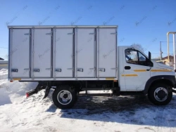 Van for transporting bakery products type 2790E of modification 2790E-33 on the basis of vehicle/chassis GAZ C4: modification C4