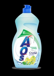Dishwashing detergent AOS CRYSTAL NATURAL MUSTARD