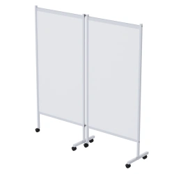 SHM-"MSC"(MSC-2303) Medical screen on wheels, two-sectional