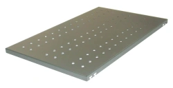 Perforated 19" heavy equipment shelves