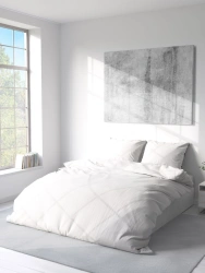 Bed linen for military personnel, separate items: duvet covers of cotton fabrics