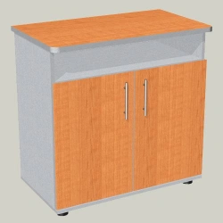 Two-door chest with niche model TD-2
