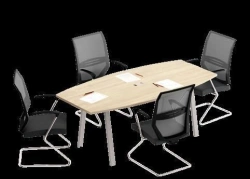 "A4" Shaped conference table top Art. no. A4 113