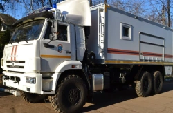 Mobile diving complex MPZ9A2 on chassis KAMAZ 43118-50