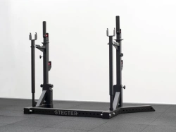 Professional powerlifting racks