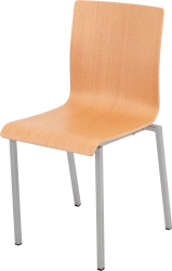 Metal-framed chairs with bentwood plywood seat, SF series 1, 2, 9