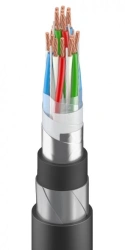 Cable for signalling and interlocking with multi-conductor cores, with water blocking materials, non-combustible grades: SBMWBep