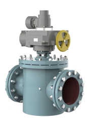 Gas regulating valve (RK) gas EK-205 DN-80 Ru 1,6MPa