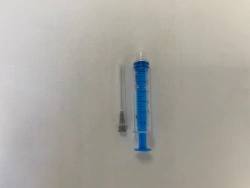 Injection syringe single use sterile three-detailed 5ml "Luer Lock" with or without needle.