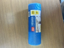 120 l OfficeClean LDPE rubbish bags, 70*110cm.,60 microns, 20 pcs, heavy duty, black, on a roll