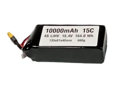 Lithium-polymer rechargeable battery 15.4 V 10000 mAh