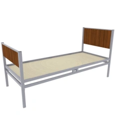 Army metal bed (with wooden backrests) type F (KM6F)