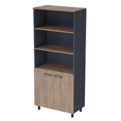 Document cabinet tall semi-open PREGO
