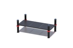 Bench for performing the test "Flexion-extension of the arms in a supine position on the floor".