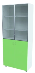 Medical cabinet two-section two-door SH 2.01-"Aibolit".