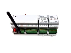 Stationary MARS-01 control module of tram automation cabinet via radio channel