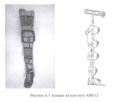 Full leg brace AH8-12