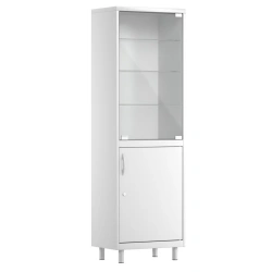 Medical metal cabinet for storage of medicines according to TU 32.50.30-005-68690950-2024, SHMS.01.00