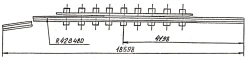 Cross rail with counter rail of project 2901.04.000-03
