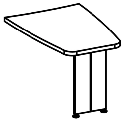 Briefing console for desktop middle 9513 "Brooklyn" series