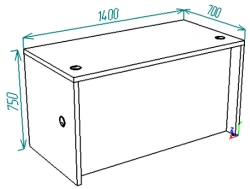 Desk 1400