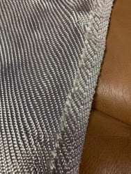Hydrated cellulose fabric