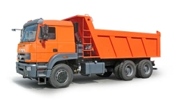 Dump truck Ural C34520 (Equipment variants: gearbox ZF 9S1515; clutches ZF, Hammer, Shaanxi Fast Gear; neutraliser: dinex)