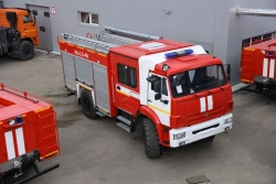 Fire tanker truck ??-(2,0-3,5)-?, type 58815K43502, modification 588150 on chassis KAMAZ-43502-D5