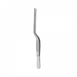TP-03-303-14 Ear forceps, curved, 140 mm
