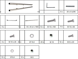 Metal sill protection Iveco Daily LWB