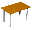 Table on supports 1300x750x700mm