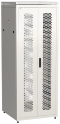 LN35-42U88-2PP ITK LINEA N 42U 800x800mm hinged hinged perforated door rear perforated door grey grey