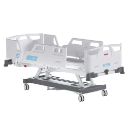 MEGI Tempo X Medical Functional Bed with electric height adjustment, plastic backrests, plastic sides
