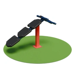 Outdoor exercise equipment bench for abs