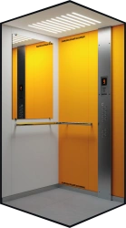 Electric passenger lift