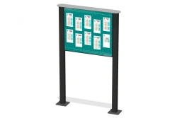 Information stand with description of the test standards (tests) of the All-Russian Physical Culture and Sports Complex