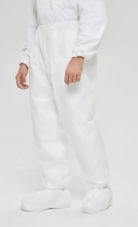 Personal protective equipment made of laminated nonwoven material: special additional clothing trousers LmGsh