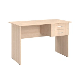 Teacher's desk with hanging cabinet