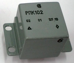 Electromagnetic polarised hermetic relay RPK102