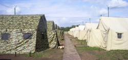 Tent made of synthetic materials CS-60