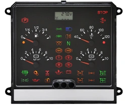 Instrument cluster central unit 56. 3801-03