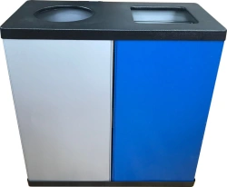 Bin for separate waste collection "Duet"