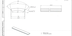 Bearing pad complete VMTS.364418.100.03
