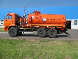 Vacuum oil skimmer AKN-10 on chassis KAMAZ 43118-A5, KAMAZ 43118-50, KAMAZ 43118-RR, KAMAZ 43118-RS