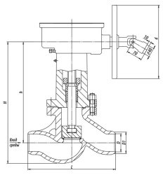 Shut-off valve (valve) 1s-9-2