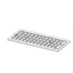 Lens for LED luminaires AMT-ST-250x90-3535(48)-90x140-PC