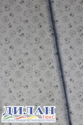 Printed cotton knitted fabric (100% cotton): cashcorde