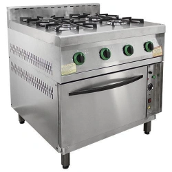 Gas cookers of PG types