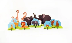 Wild Animals 10-15 cm figurine set